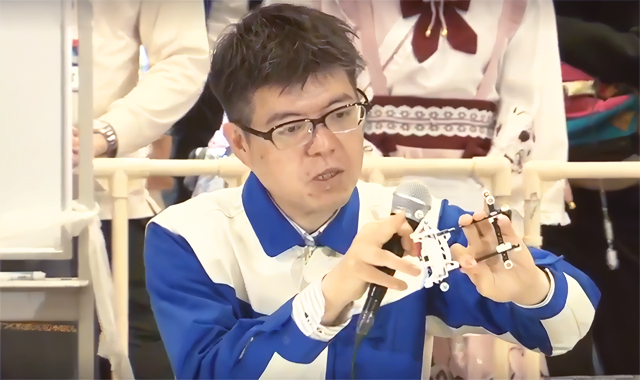 超ルール無用JCJCステージに出演している石井