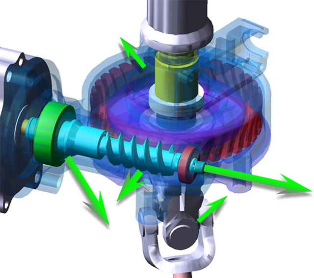 Friction on the bearing’s ball surface